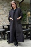 Norbury Japanese Duster Coat Black /20=